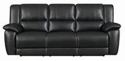 Transitional motion sofa w/ padded arms additional photo 5 of 9