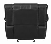 Transitional motion recliner chair w/ padded arms by Coaster additional picture 5