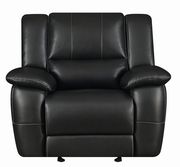 Transitional motion recliner chair w/ padded arms by Coaster additional picture 6