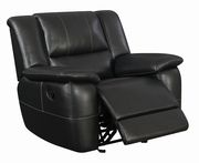 Transitional motion recliner chair w/ padded arms by Coaster additional picture 7