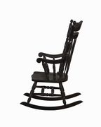 Rocking chair in black by Coaster additional picture 4