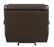 Double back cushion design cocoa bean recliner sofa by Coaster additional picture 4