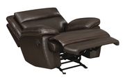 Double back cushion design cocoa bean recliner sofa by Coaster additional picture 7
