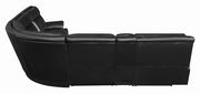 6 pc power sectional in black leatherette by Coaster additional picture 2