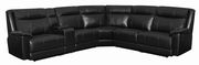 6 pc power sectional in black leatherette by Coaster additional picture 11