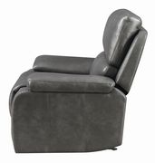 Casual charcoal power glider recliner by Coaster additional picture 6