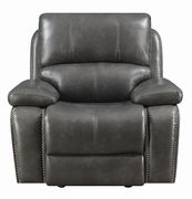 Casual charcoal power glider recliner by Coaster additional picture 8