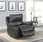 Casual charcoal power^2 glider recliner by Coaster additional picture 13