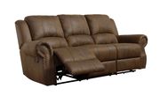 Traditional reclining sofa with nailhead studs by Coaster additional picture 9