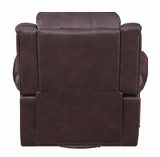 Traditional tobacco glider recliner by Coaster additional picture 3