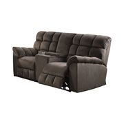 Atmore casual chocolate motion sofa by Coaster additional picture 3