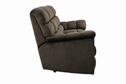 Atmore casual chocolate motion sofa by Coaster additional picture 5