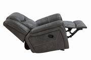 ransitional grey glider recliner by Coaster additional picture 4