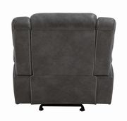 ransitional grey glider recliner by Coaster additional picture 5
