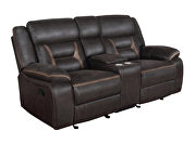 Glider loveseat w/ console by Coaster additional picture 3