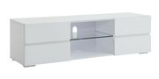 High gloss white TV stand by Coaster additional picture 2