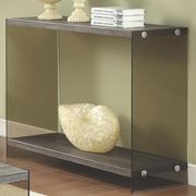 Glass sides / gray top coffee table by Coaster additional picture 3