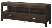 Brown simple tv console by Coaster additional picture 2
