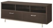 Cappuccino simple TV console by Coaster additional picture 2