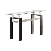 Tempered/frosted glass casual cocktail table additional photo 2 of 4
