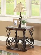Traditional coffee table w/ glass top by Coaster additional picture 7