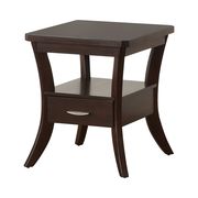 Coffee table with flared legs and 2 drawers by Coaster additional picture 4