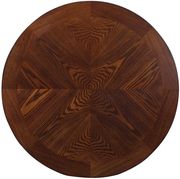 Warm brown round top coffee table by Coaster additional picture 2