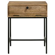 1-drawer rectangular end table honey brown by Coaster additional picture 11