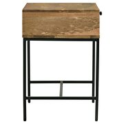 1-drawer rectangular end table honey brown by Coaster additional picture 6