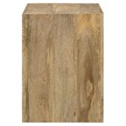 Rectangular solid wood end table natural by Coaster additional picture 5