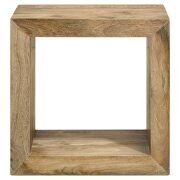 Rectangular solid wood end table natural by Coaster additional picture 6
