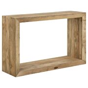 Rectangular solid wood sofa table natural by Coaster additional picture 7