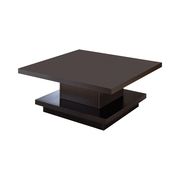 Cappuccino wood top coffee table by Coaster additional picture 4