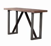 Industrial walnut coffee table by Coaster additional picture 4