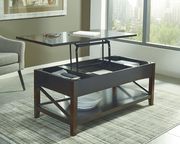 Espresso finish coffee table w/ lift top by Coaster additional picture 2