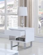 Contemporary glossy white coffee table by Coaster additional picture 10