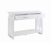 Transitional glossy white coffee table by Coaster additional picture 2