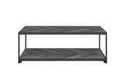 Coffee table in gray paper veneer by Coaster additional picture 4