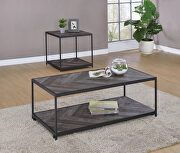 End table in gray paper veneer by Coaster additional picture 2