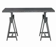 Adjustable height coffee table in gunmetal by Coaster additional picture 3