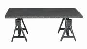 Adjustable height coffee table in gunmetal by Coaster additional picture 6