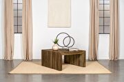 Square solid wood coffee table auburn by Coaster additional picture 6