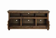 Antique brown rustic finish tv stand by Coaster additional picture 2