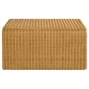 Square rattan coffee table natural by Coaster additional picture 6