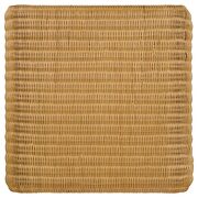 Square rattan end table natural by Coaster additional picture 5