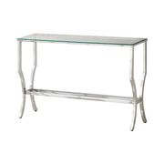 Glam glass style coffee table by Coaster additional picture 2