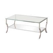 Glam glass style coffee table by Coaster additional picture 3