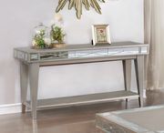 Mercury mirrored cocktail table in glam style by Coaster additional picture 5