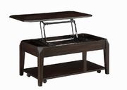 Transitional walnut lift-top coffee table by Coaster additional picture 3