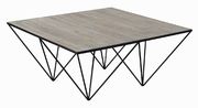 Washed white square top coffee table by Coaster additional picture 3